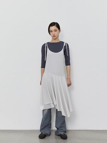 Boatneck Half Sleeve Knit Top - Burmula - Modalova