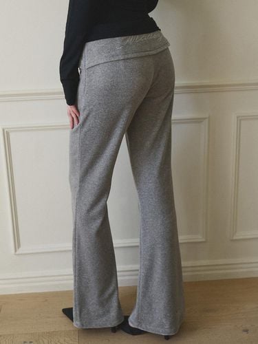 Velvet Pants - Gray - Madey - Modalova