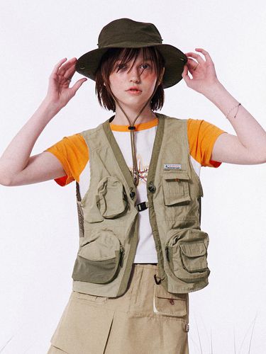 Fishing Safari Hat_Khaki - KIRSH - Modalova