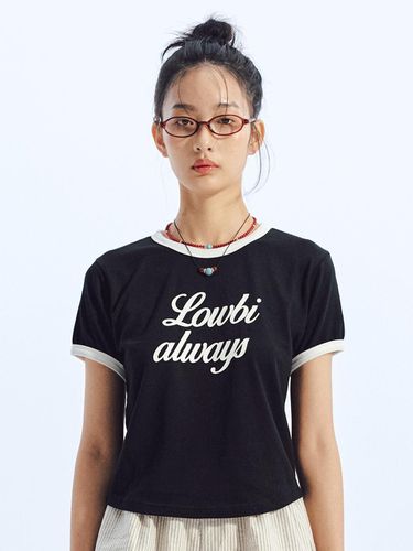 Always Classic Sleeve Tee_Black - LOWBI - Modalova