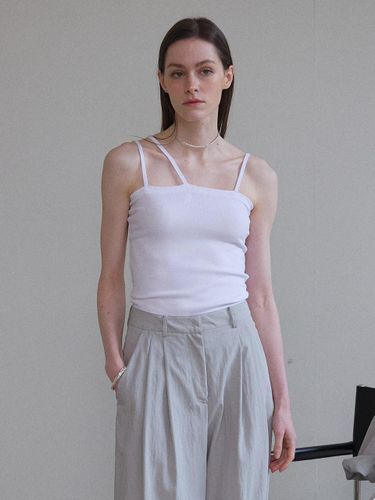 Sleeveless String Top - White - STAYPEOPLE - Modalova