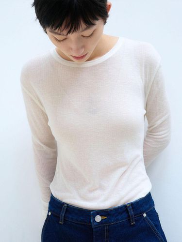 Tencel Long Sleeve T-shirt - Burmula - Modalova