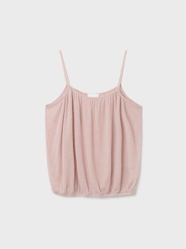 Shirring Sleeveless T-shirt - Burmula - Modalova