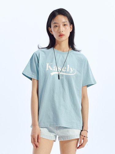 Kasely Short Sleeve_Light Blue - LOWBI - Modalova