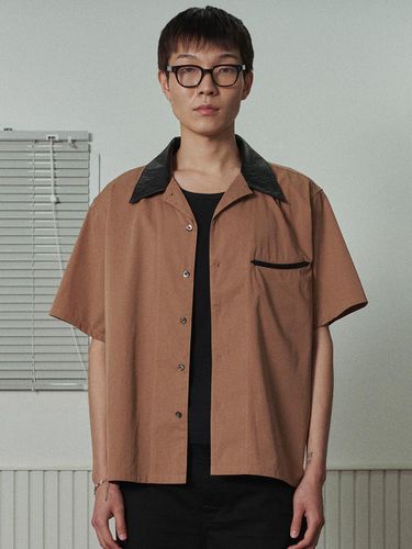 Western Bowling Shirt_Brown - murra aer - Modalova