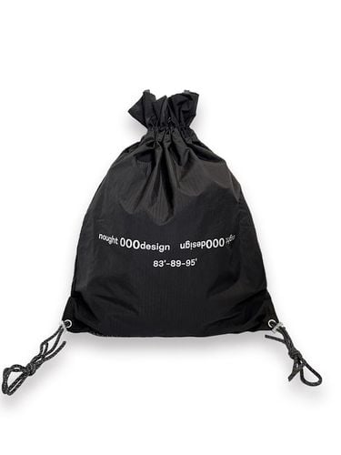 Reverse Logo Gym Sack_Black - NOUGHT - Modalova