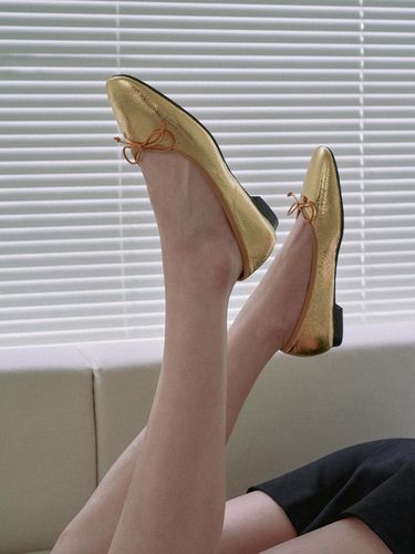 Miel Ballet Flat_Gold - dough - Modalova