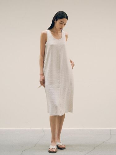 Wrinkle Sleeveless Dress - Siyazu - Modalova