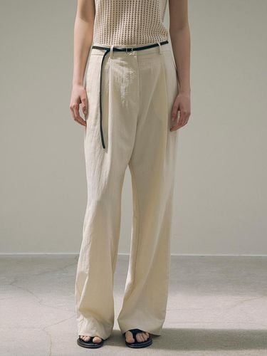 Semi Boots Cut Slacks - Siyazu - Modalova