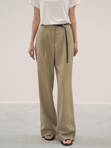 Semi Boots Cut Slacks - Siyazu - Modalova