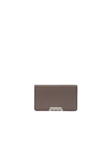 Perfec Crop Card Wallet_Dark Brown - vunque - Modalova