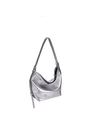 Perfec Button Up Soft Hobo Piccolo Bag - vunque - Modalova