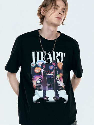 X TREE 13 Artist Heart T-shirt_Black - ULKIN - Modalova