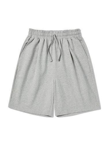 Pollution One Tuck Sweat Shorts - pollution - Modalova