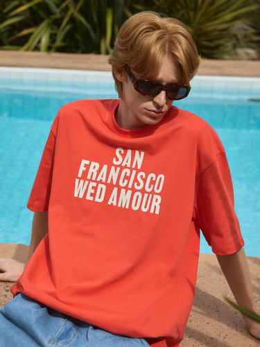 Semi Over San Francisco T-shirt (2 Color) - WEDNESDAY OASIS - Modalova