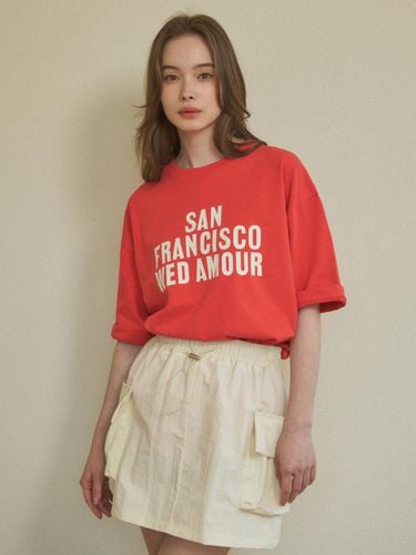 Semi Over San Francisco T-shirt (2 Color) - WEDNESDAY OASIS - Modalova