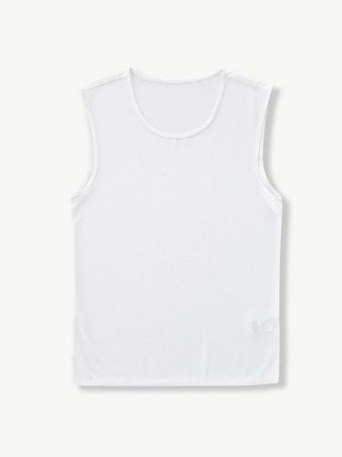 Airbiz Round-neck Mesh Sleeveless_White - STCO - Modalova