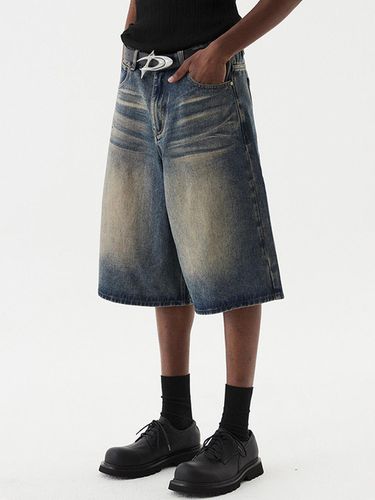 Signature Bermuda Denim Pant - Mud - DNSR - Modalova