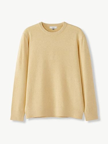 Round Knit Sweater _ Yellow - STCO - Modalova