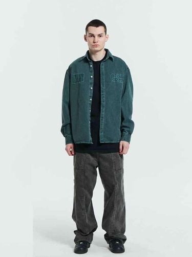 MPa Denim Shirt_Dark Green - PLASTIC PRODUCT - Modalova