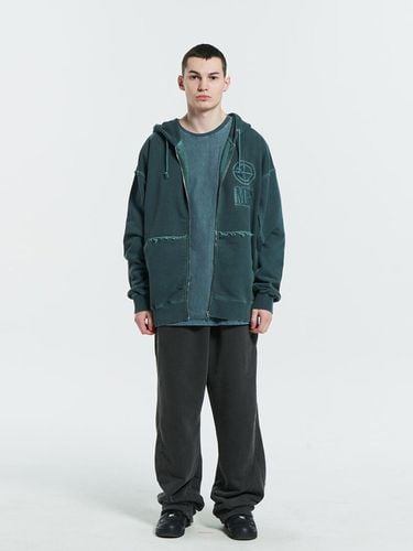 MPa Scratch Zipped Hoodie_Dark Green - PLASTIC PRODUCT - Modalova