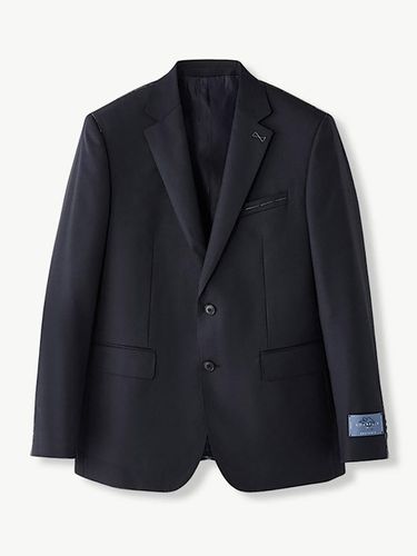 GUABELLO Wool Suit Jacket_Navy - STCO - Modalova