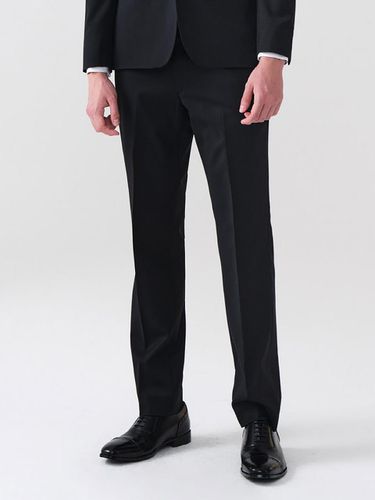 Wool Blend Four Way Stretch Suit Pants_Black - STCO - Modalova