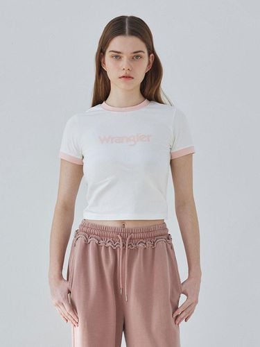 Baby Cabell Logo Ringer T-shirt_Pink - Wrangler - Modalova