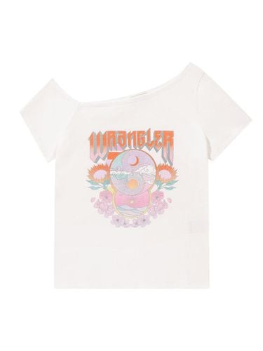 Flower Unbalance T-shirt_White - Wrangler - Modalova