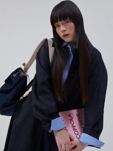 S Vintage Trench Coat_Navy - The Aperture - Modalova