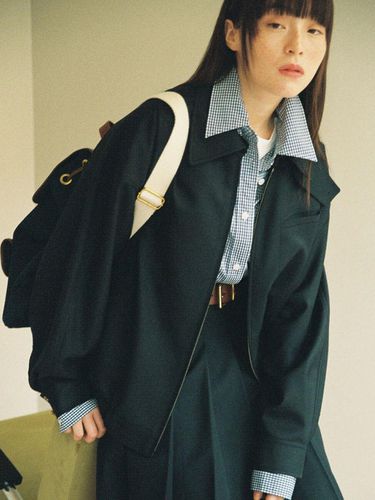 Vintage Mac Jacket_Navy - The Aperture - Modalova