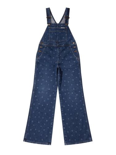 Flower Laser Print Overall_Indigo Medium - Wrangler - Modalova