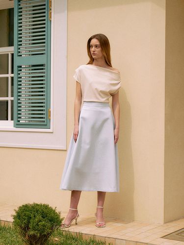 Terry Skirt - ANGELO BIANCO - Modalova