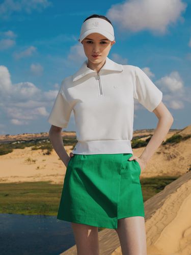 Wrap Skirt Shorts - Green - OBER GOLF & SPORTS - Modalova