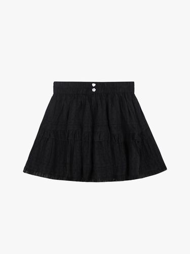 Dot Frill Skirt_Black - PINK PINEAPPLE - Modalova