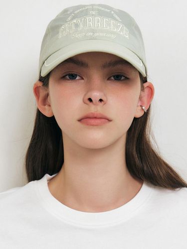 Line Point Nylon Ball Cap_Light Khaki - CITYBREEZE - Modalova