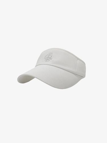 Lightweight Adjustable Essential Symbol Visor [Beige] - OBER GOLF & SPORTS - Modalova