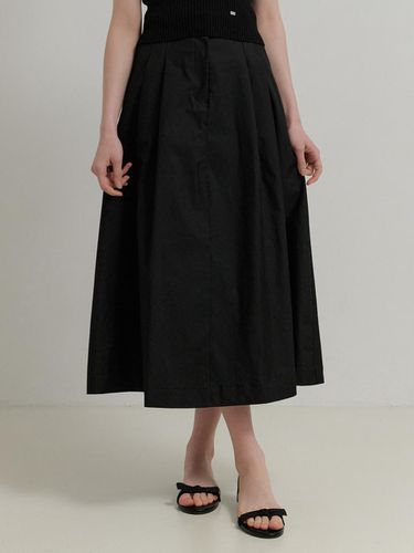 Wade Pintuck Skirt - Black - RE_L - Modalova