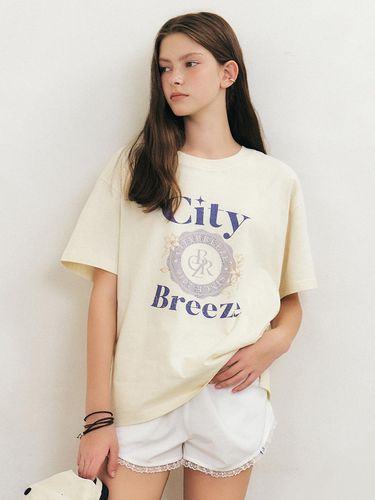 Breeze Flower Short Sleeve T-shirt - CITYBREEZE - Modalova