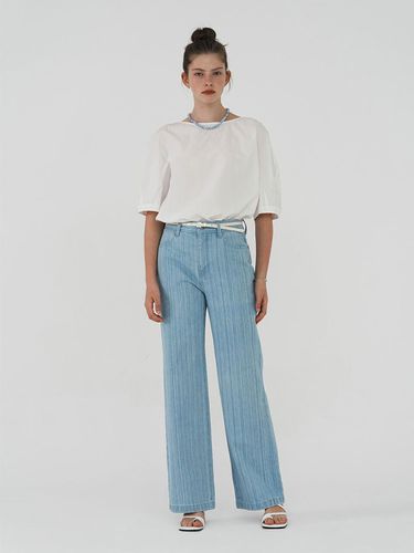 Striped Denim Jeans - on&on - Modalova