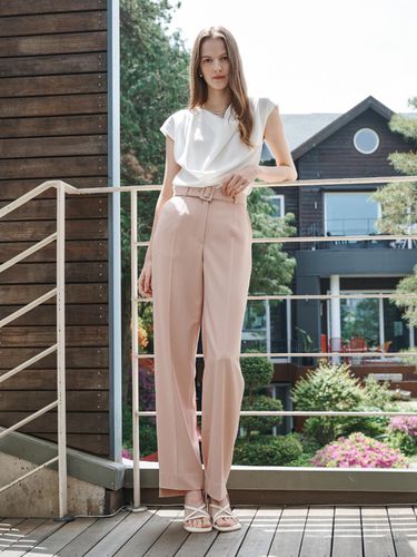 Essential Semi Wide Pants - MEZARR DE VON - Modalova