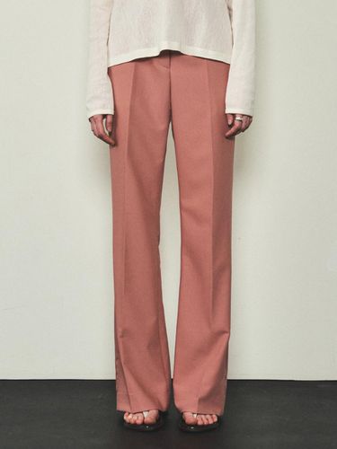 Slim Bootcut Pants - Pink - CITTA - Modalova