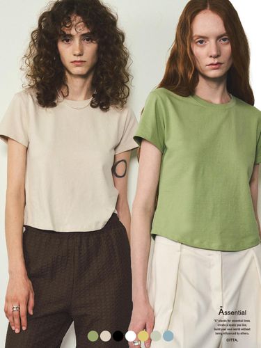 Basic T-shirt - 7colors - CITTA - Modalova