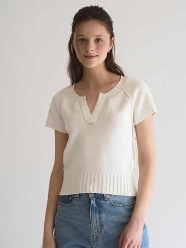 Marie Cotton Basket Knit - Milk - J`ASP - Modalova