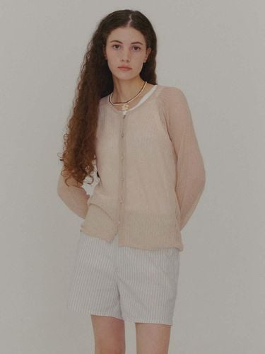 Sunday Cardigan_Beige - PLAC - Modalova