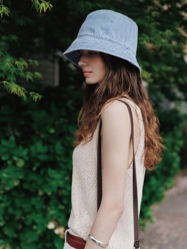 Denim Bucket Hat - THE RYE - Modalova