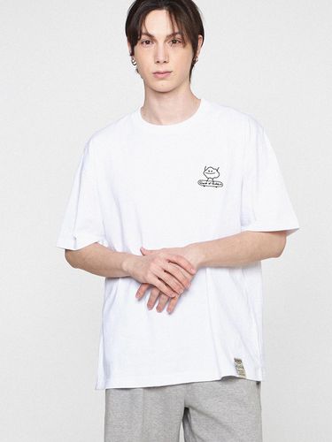 Cloud Board Smile T-shirt_White - GRAVER - Modalova