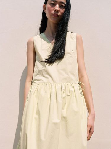 String Detail Sleeveless Long Dress - kuho plus - Modalova