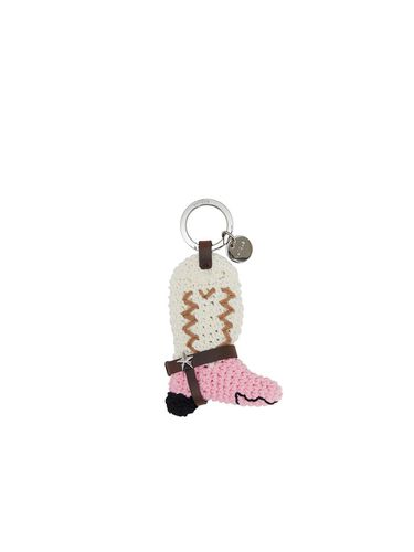 Crochet Western Boots Charm_Pink - vunque - Modalova