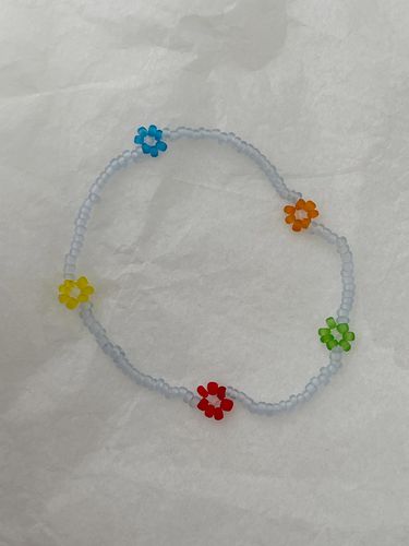 Flower Beads Bracelet - OUI SAY YES! - Modalova